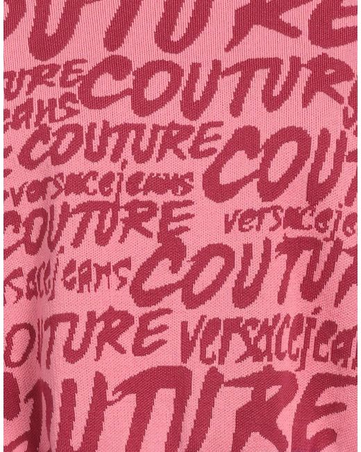 Versace Jeans Couture Red Turtleneck Cotton