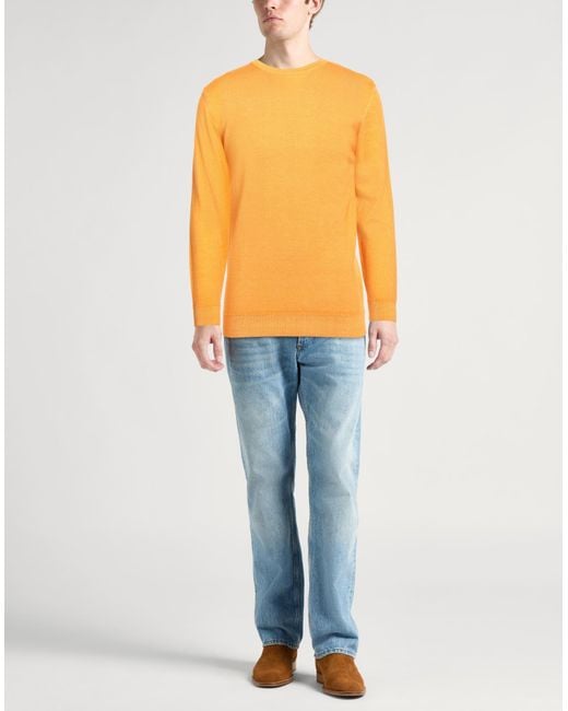 Daniele Fiesoli Orange Jumper for men