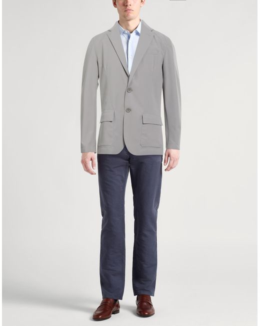 Herno Gray Blazer Polyamide, Elastane for men
