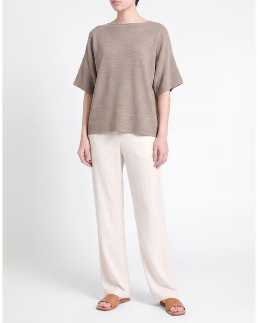 Fabiana Filippi Natural Sweater Cotton, Viscose, Polyester