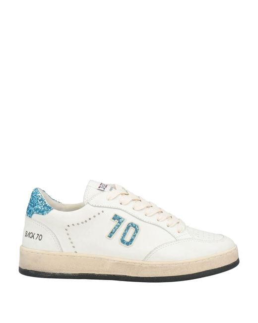 Back 70 White Sneakers Leather