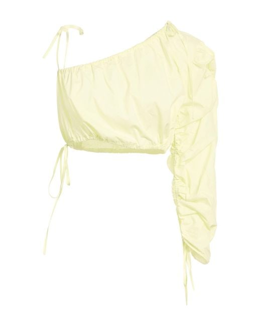 Top Isabelle Blanche de color Yellow