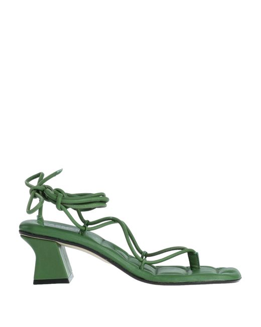 Carmens Green Thong Sandal