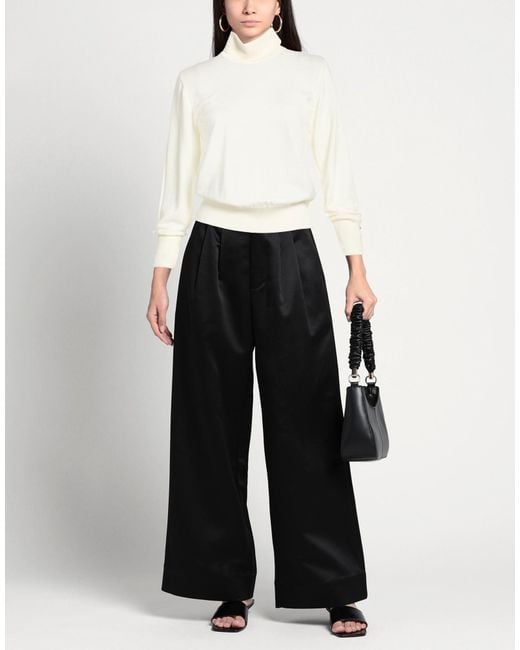 Herno White Resort Turtleneck Virgin Wool