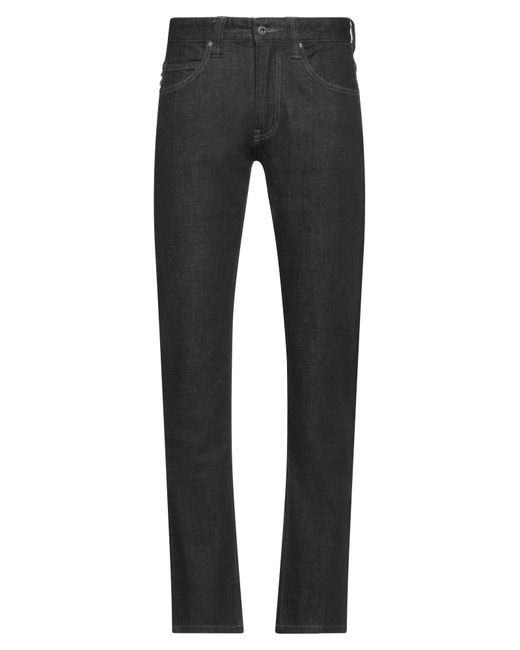 Emporio Armani Gray Jeans Cotton, Elastane for men