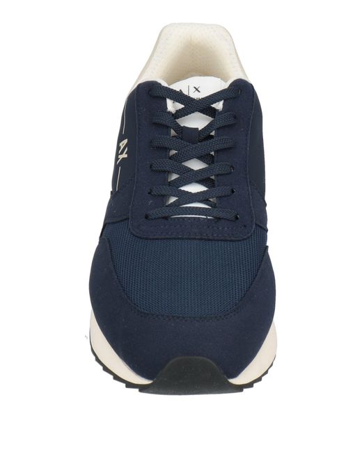 ARMANI EXCHANGE Blue Trainers for men