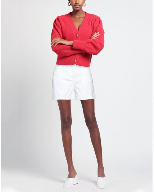 Boutique Moschino White Denim Shorts