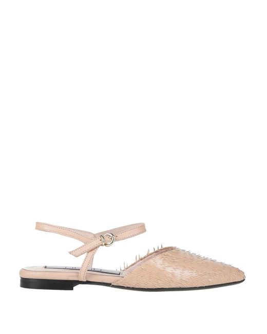 NCUB Leather Ballet Flats in Blush (Pink) Lyst Australia