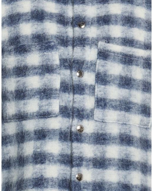 Imperial Blue Jacket Virgin Wool, Polyester for men