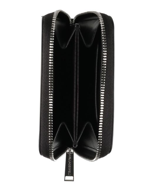 Karl Lagerfeld Black Coin Purses