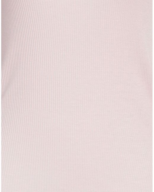 Majestic Filatures Pink T-Shirt Viscose, Elastane