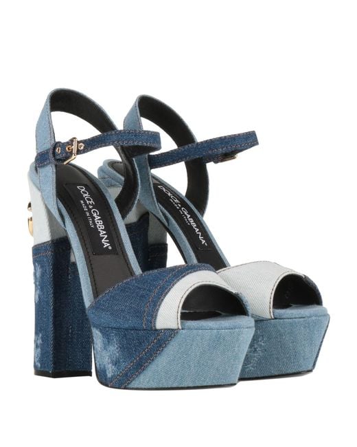 Dolce & Gabbana Blue Sandals