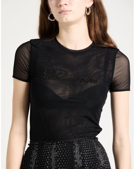Blumarine Black Top Polyamide, Elastane