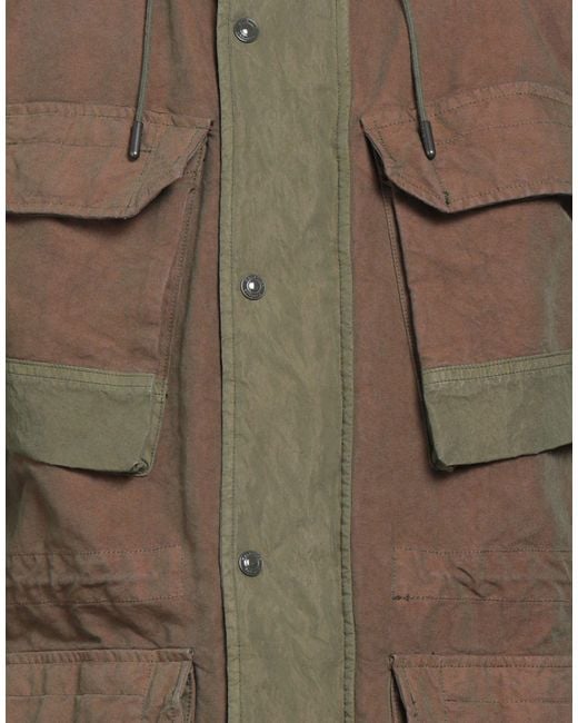 Belstaff Green Jacket Polyamide, Cotton for men