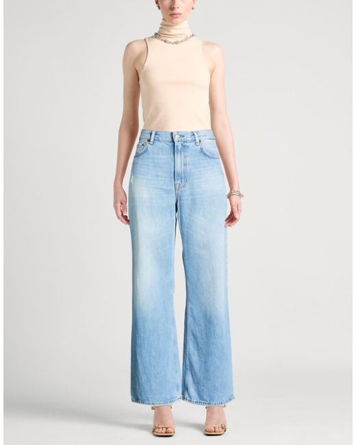 Acne Blue Jeans Cotton