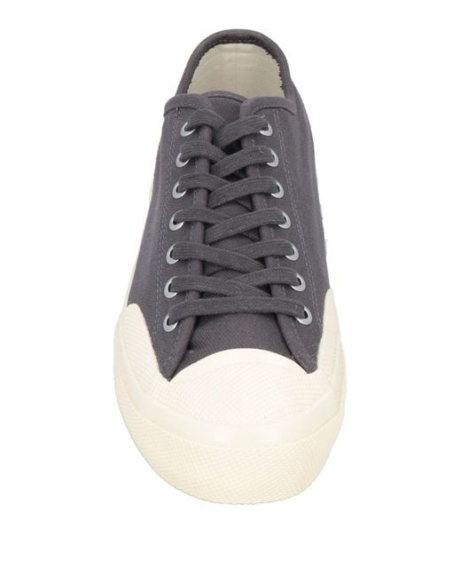 Superga Gray Charcoal Sneakers Textile Fibers