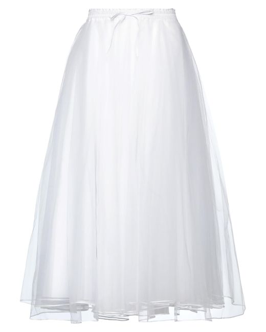 NU White Maxi Skirt