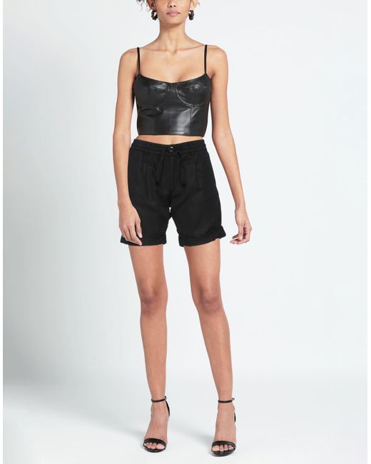 Blauer Black Shorts & Bermuda Shorts Lyocell