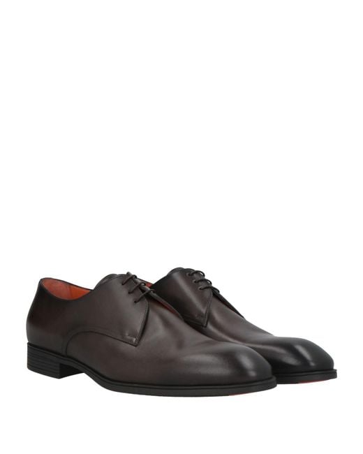 Santoni Brown Lace-up Shoes for men