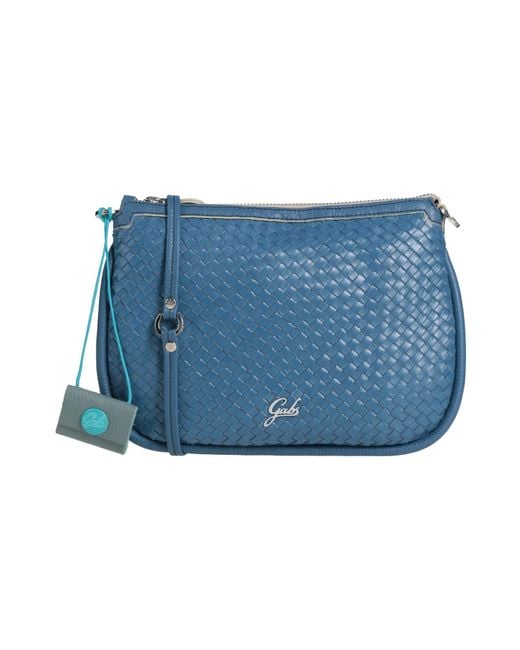 Gabs Blue Pastel Cross-Body Bag Calfskin