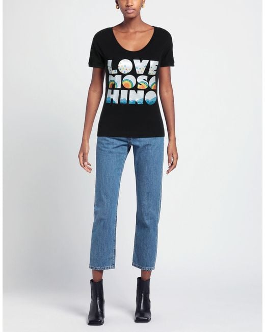 Love Moschino Black T-shirt
