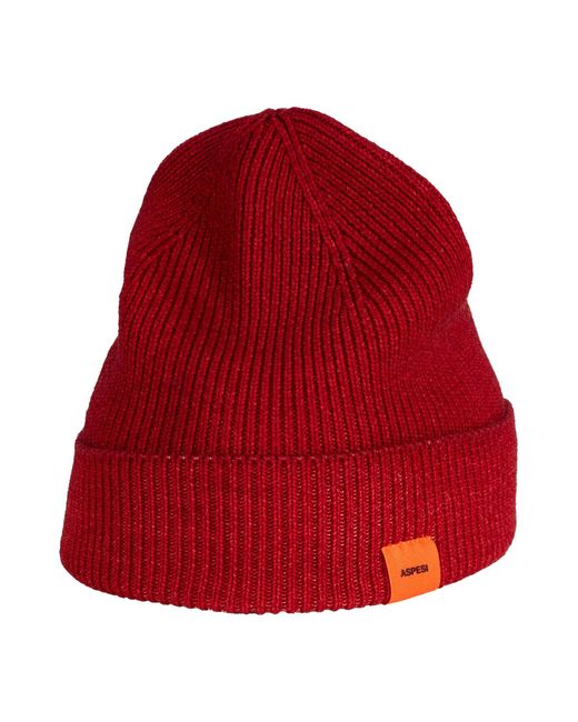 Aspesi Red Hat for men
