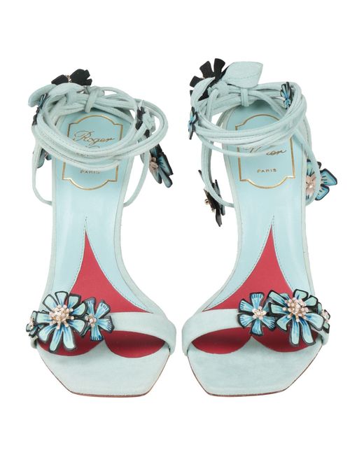 Roger Vivier Blue Sandals
