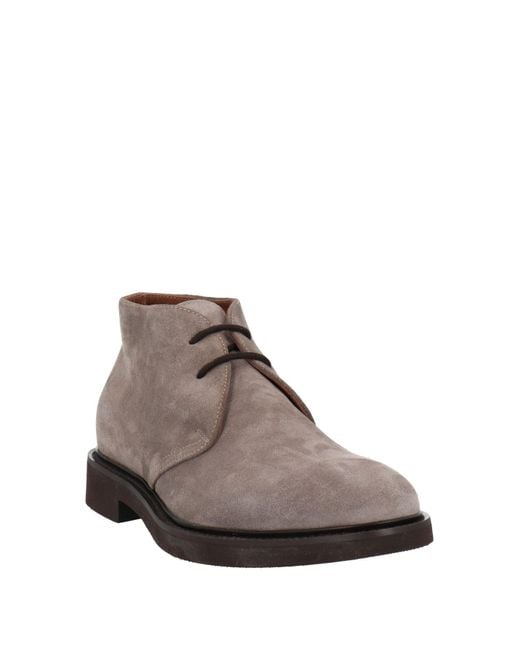 Doucal's Brown Ankle Boots for men