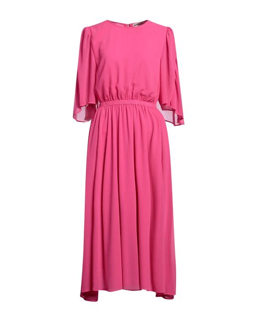 Essentiel Antwerp Pink Midi Dress