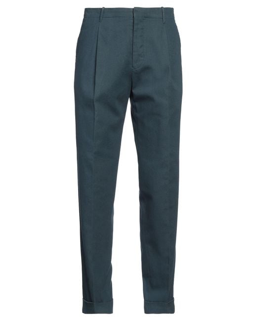 Incotex Blue Pants Cotton for men