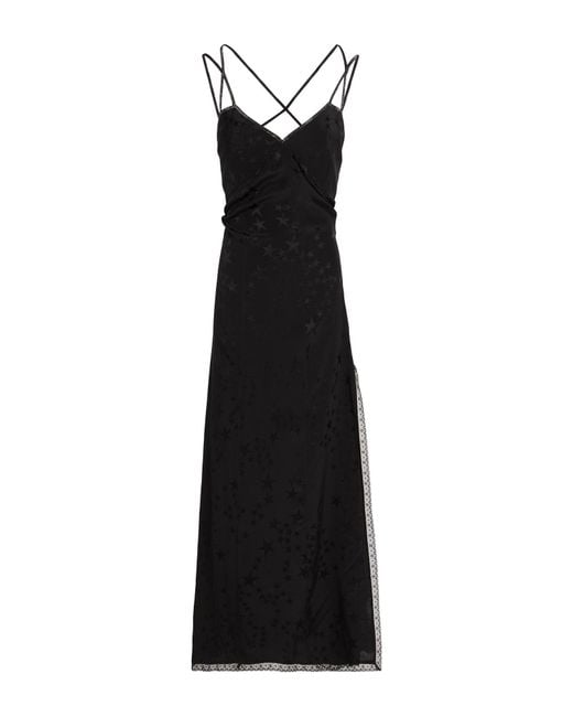 Zadig & Voltaire Black Maxi Dress