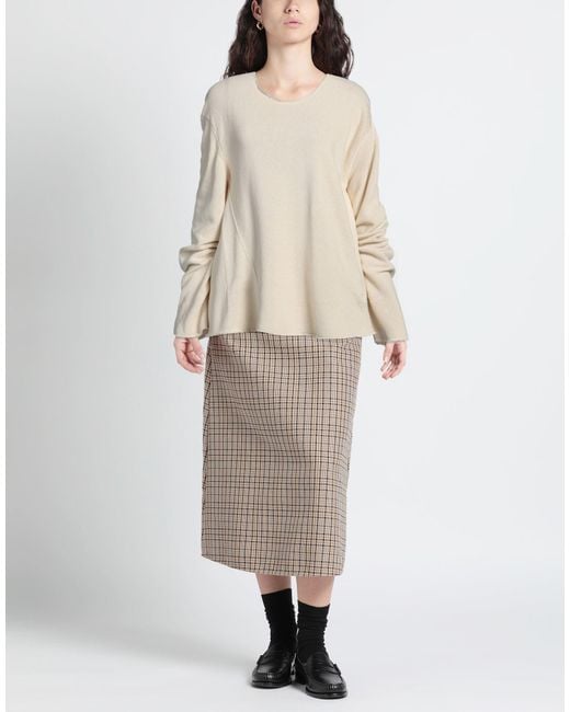 Quira White Sweater Silk