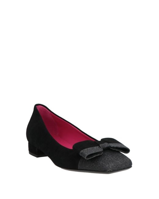 Pollini Black Ballet Flats