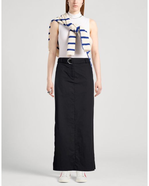 Grifoni Black Maxi Skirt