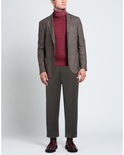 KIEFERMANN Gray Trouser for men
