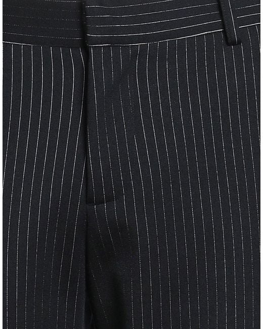 Daniele Alessandrini Blue Pants Polyester, Viscose, Elastane for men