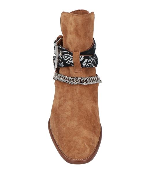 Amiri Brown Ankle Boots for men