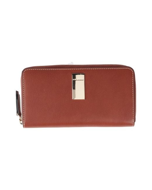 Piquadro Red Wallet Bovine Leather