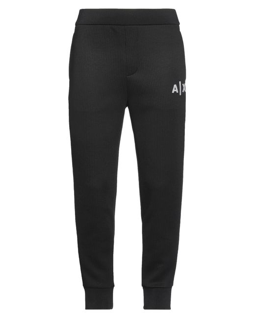 ARMANI EXCHANGE Black Pants for men