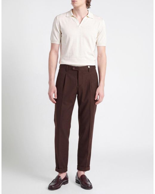 Myths Brown Trouser for men