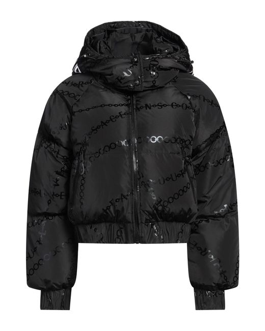 Versace Jeans Couture Black Necklace Down Jacket