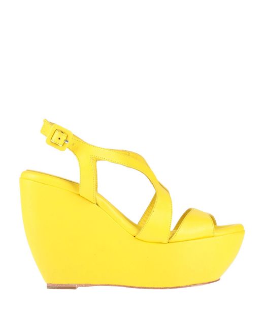 Paloma Barceló Yellow Sandals