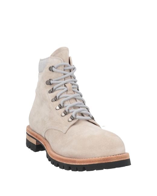 Eleventy Natural Ankle Boots for men