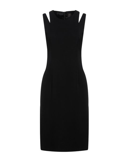 Trussardi Black Midi Dress