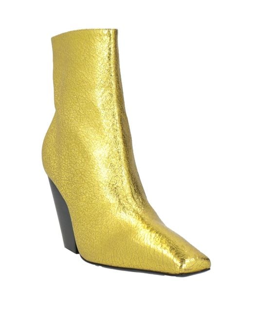 Casadei Yellow Stiefelette