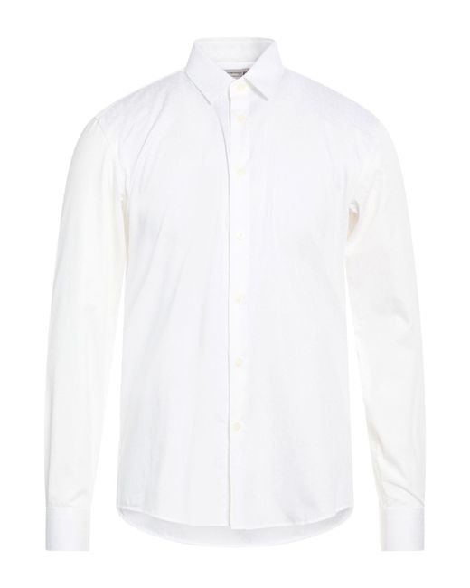 Daniele Alessandrini White Shirt for men