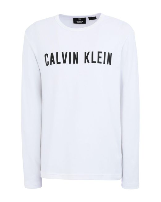 Calvin Klein Cotton T-shirt in White for Men - Lyst