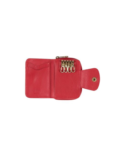 Il Bisonte Red Key Ring