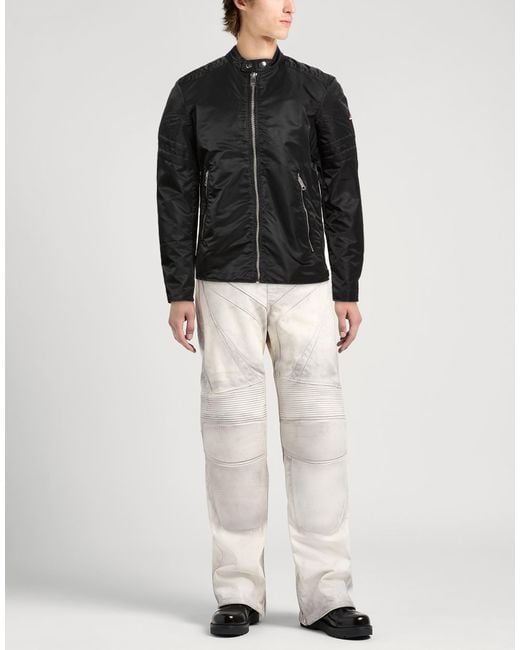 DIESEL Black Jacket for men