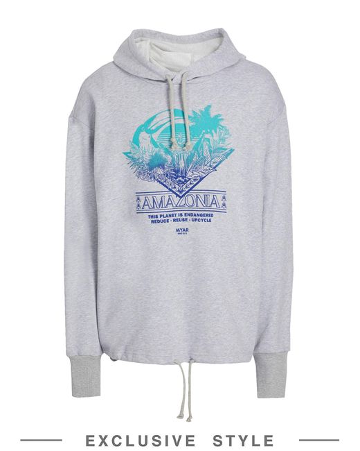Sudadera MYAR x YOOX de color Gray